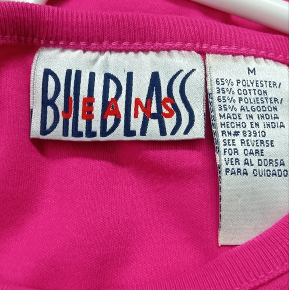 Bill blast  pink butterfly floral sleeveless blouse size medium - Picture 3 of 11